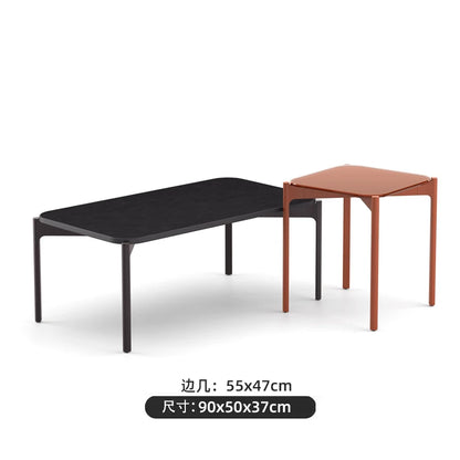 Outdoor leisure sofa, courtyard balcony, coffee table combination, outdoor outdoor garden, rattan woven leisure furniture