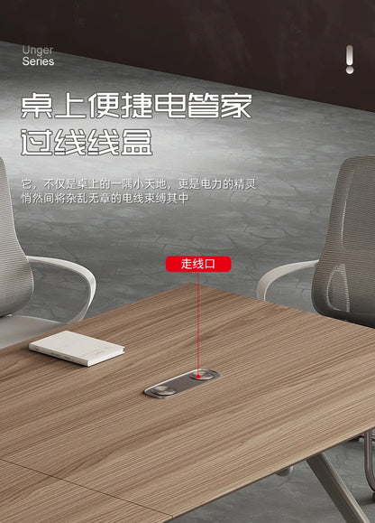Conference Table Simple Modern Meeting Office Rectangular Business Negotiation Environmental Protection Large And Small Conferen