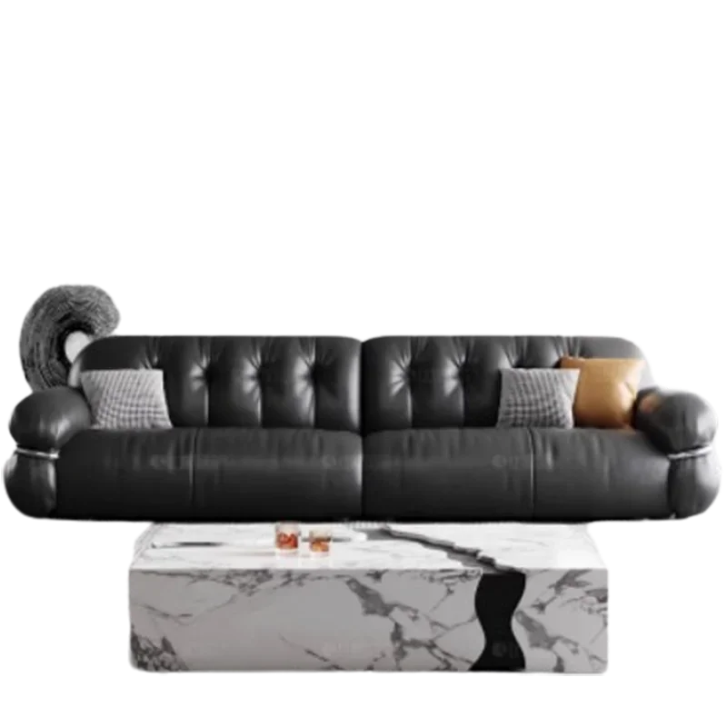 Lazy Black Modern Sofas Luxury Relax Style Puffs Living Room Sofa Recliner Choice Italiano Divano Soggiorno Home Furniture