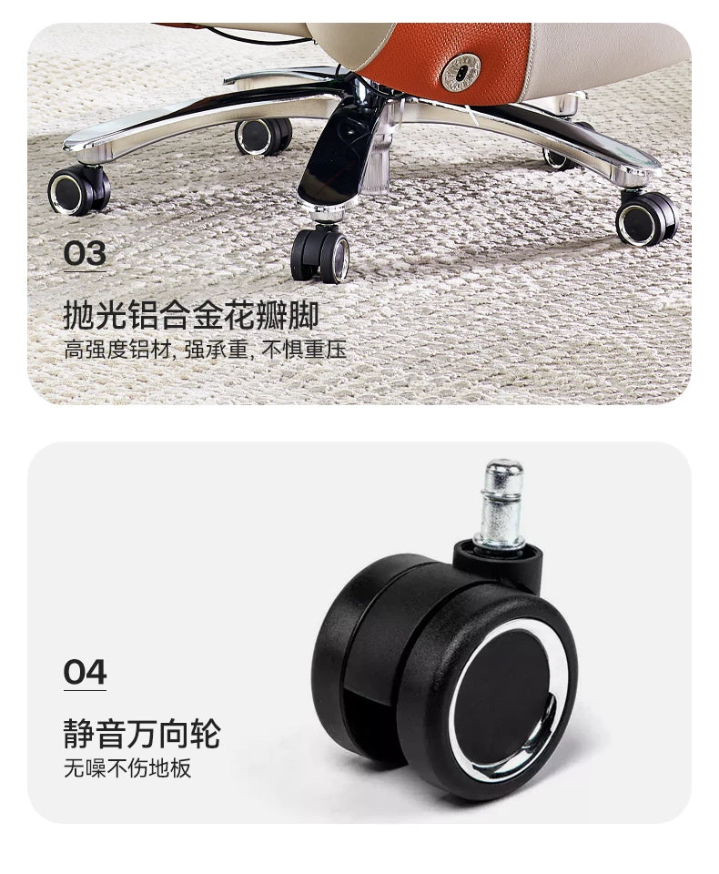 Comfy Armrest Wheels Office Chair Luxury Elegant Ergonomic Recliner Gaming Chairs Design Relaxing Sillas De Oficina Furniture