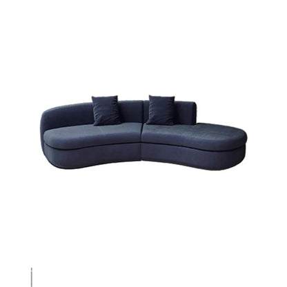 Semicircular Curved Sofa Special-shaped Burgundy Beauty Salon Clothing Store Hotel Lobby Office Lounge Area Reception