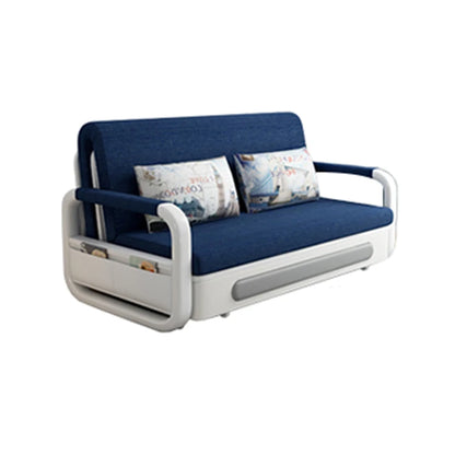 Technology cloth sofa bed dual purpose, multi functional foldable, small apartment in the living room, double fabric art