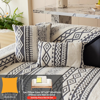 Protector Couch Cover for Sofa for Winter Fur-covered sofa cushion Pet Friendly Anti-slip Sofa Covers for living room