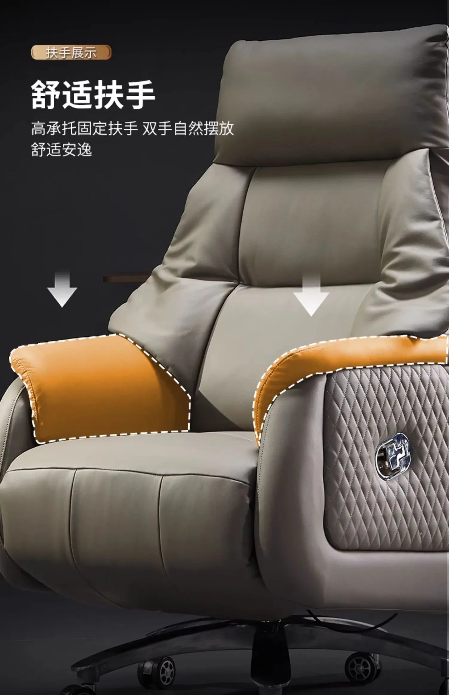 Comfortable Interior Office Chair Weightless Luxury Footrest Office Chair Conference Adjustable Silla De Oficina House Furniture