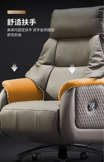 Comfortable Interior Office Chair Weightless Luxury Footrest Office Chair Conference Adjustable Silla De Oficina House Furniture