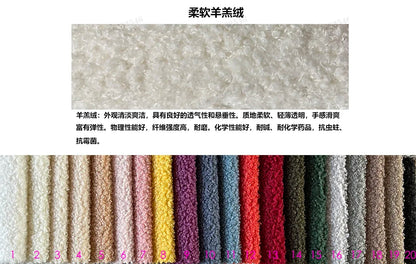 Sili Style Living Room Moon Faux Leather Fabric Nordic Designer Semi-Arc Light Luxury Cashew Curved Sofa living room furniture