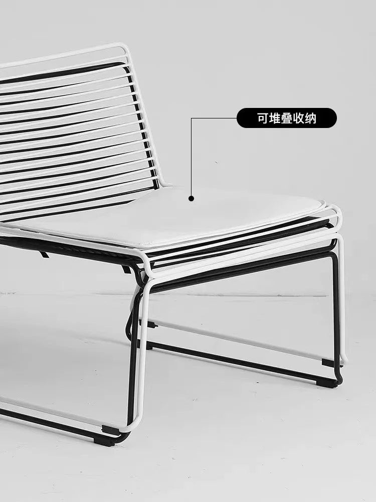 Nordic Courtyard Garden Chair Leisure Simple Combination Terrace Garden Chair Coffee Table Aluminum Furniture Садовый Стул MHHYY