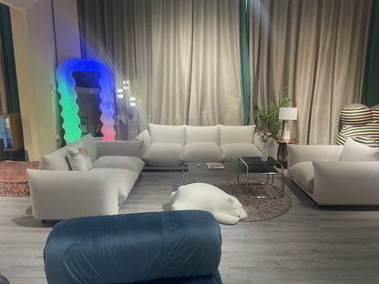 Luxury European Modern Designer Furniture Modular Couch Fabric  Bellini Sofa Living Room Furniture For Home