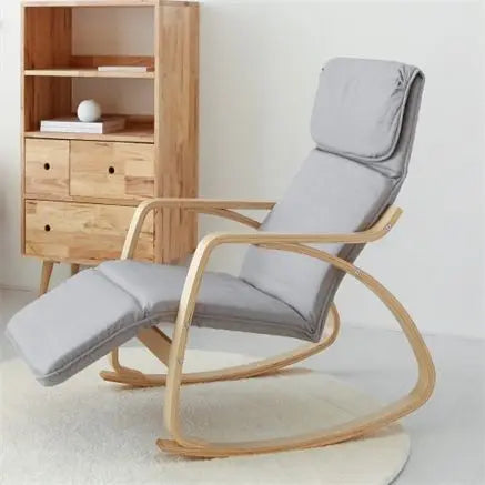 Modern Swivel Recliner Rocking Chair with Adjustable Footrest for Living Roompromote sales