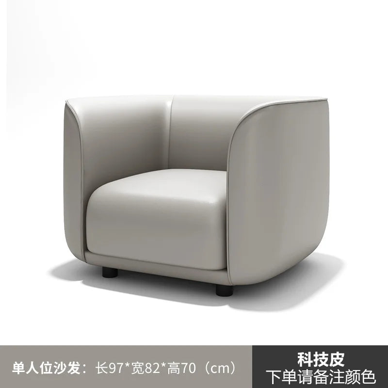 YXY Office Sofa Reception Business Negotiation casual Rest Area casual and fashionable Coffee Table Combination Set