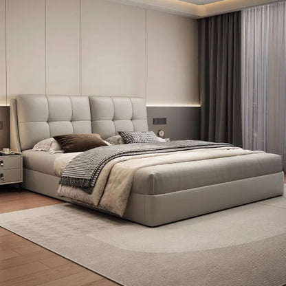 Queen Storage Bed Bedroom King Size Double Modern Frame Bed Headboard Luxury Sleeping Camas De Dormitorio Home Accessories