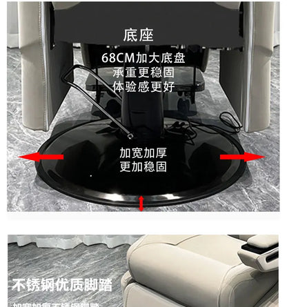 ss D Barber shop beauty salon special seat head treatment chair can be reclined