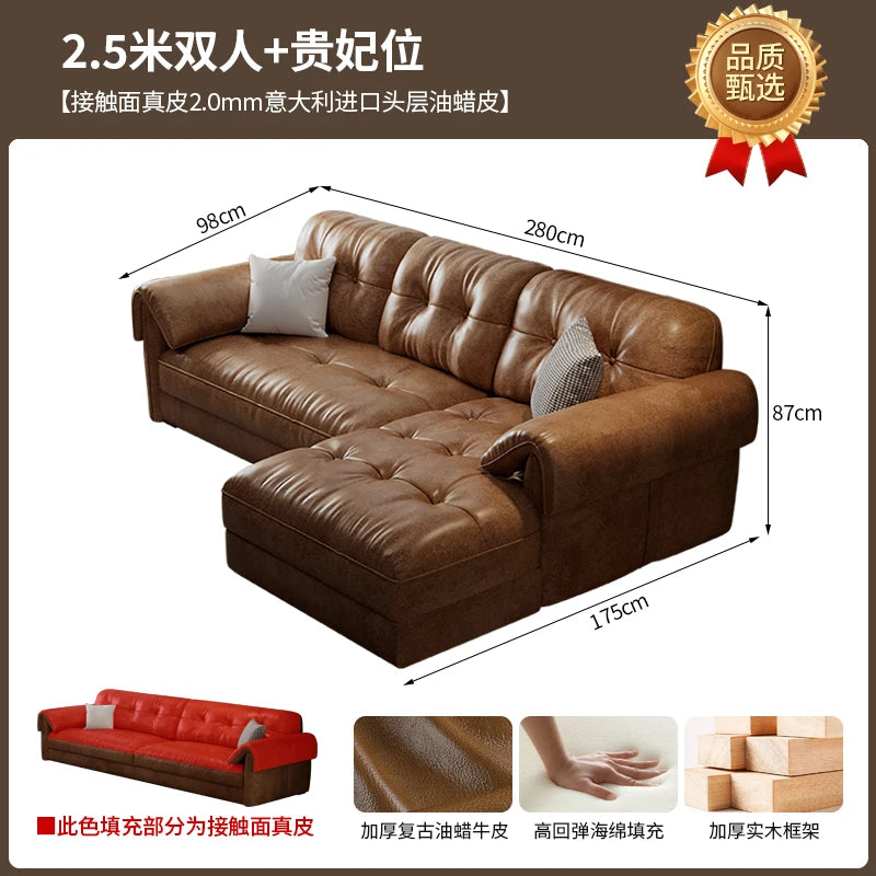 Leather Corner Living Room Sofas Armchair Minimalist Lazy Lounge Living Room Sofas Hallway Designer Muebles Postmodern Furniture