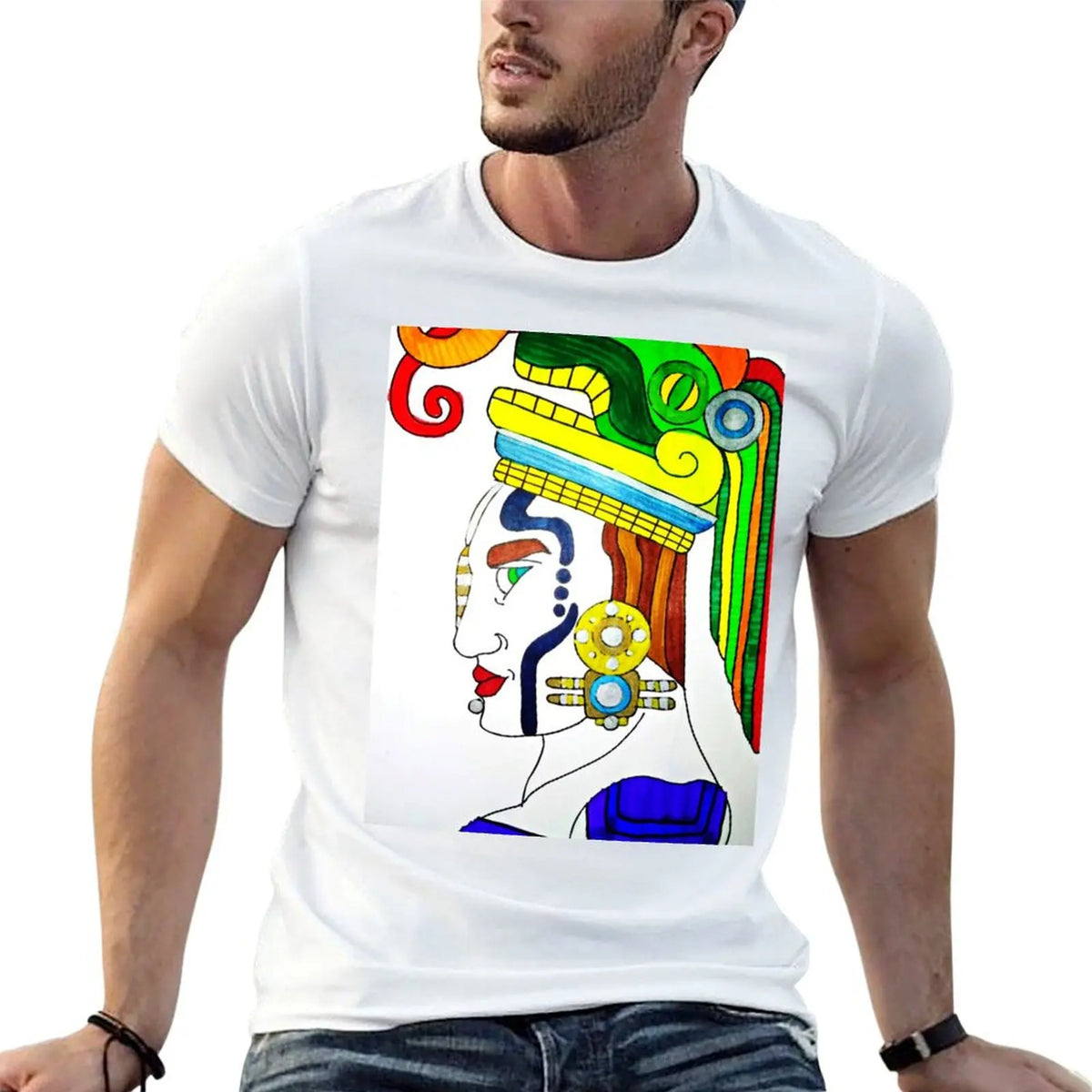 shirts shirt t for T-Shirt cotton 100% fit man slim t men AKTUN