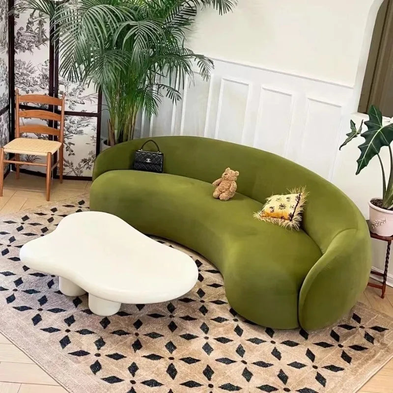 Fashion Interior Living Room Sofas Puffs Love Seat Minimalist Cute Cheap Living Room Sofas Design Sillon Cama Unique Furniture