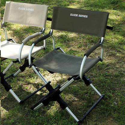 Folding Chairs for Outdoor Garden Chair Camping Aluminum Chair with Back Camping Chair Recreational Self-driving Outdoor Beach