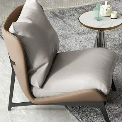 Single Chair Sofa Dining Armrest Chairs Black Yellow Upholstered Armchair Living Room Upholstery Replacement Salon Furniture