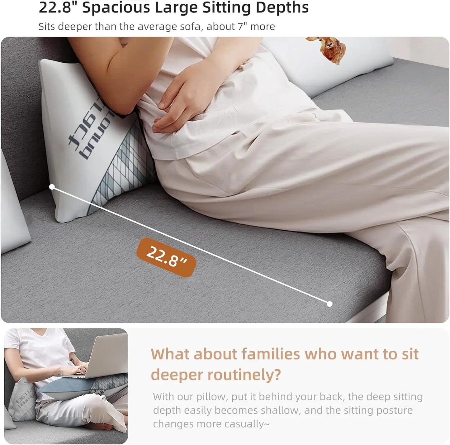 Full Size  - Pull Out Sofa Bed Futon Living Room Lounge Folding Out Sofa Bed