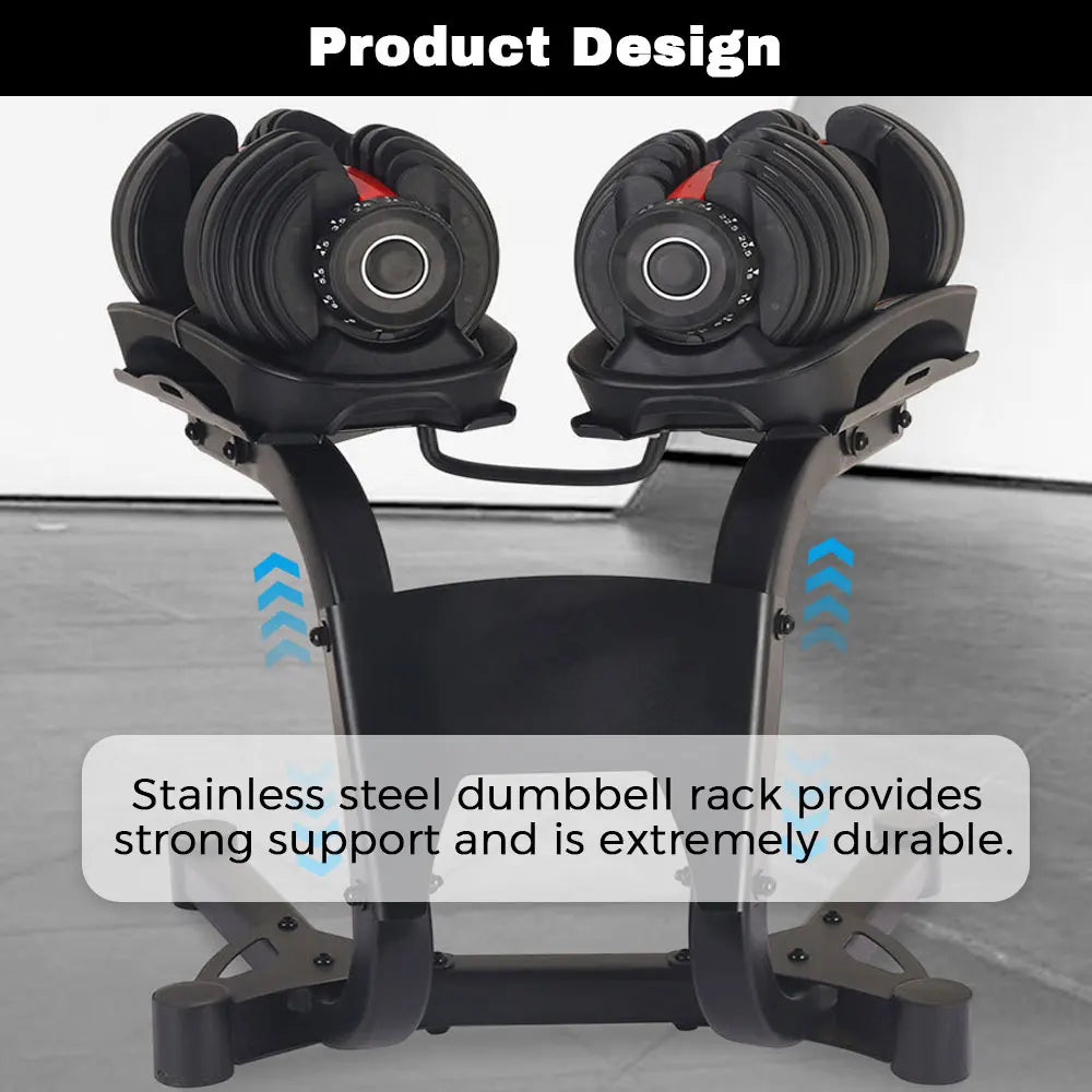 High Quality Portable and Foldable Save Space Adjustable Dumbbell Stand