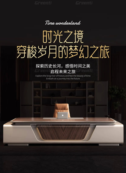 Multi-functional design Boss CEO Desk High end modern luxury Computer desk office table escritorios de computadora furniture