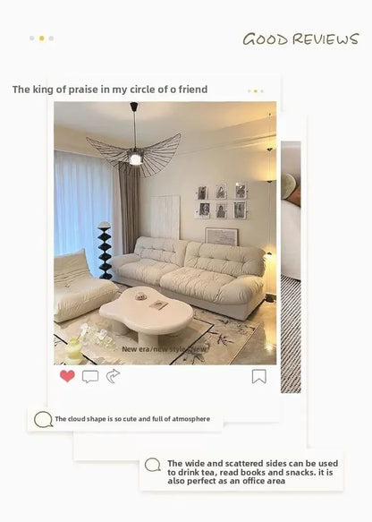 Clouds Tea Table House Lonely Wind Nordic Home Living Room Small Apartment Shaped Cream Simple Modern Tea Coffee Table Furniture