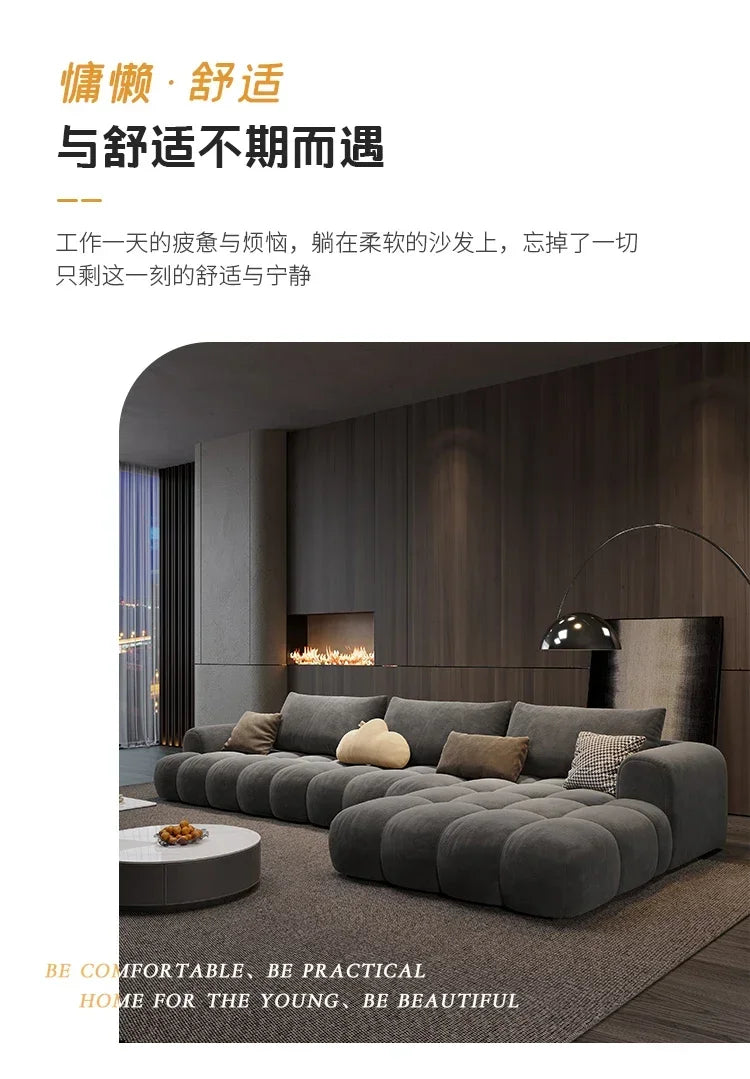 Relaxing Fancy Sofa Cheap Stretch Brown Floor Recliner Sofa Puffs Sectional Juego De Muebles Para Sala Living Room Furniture