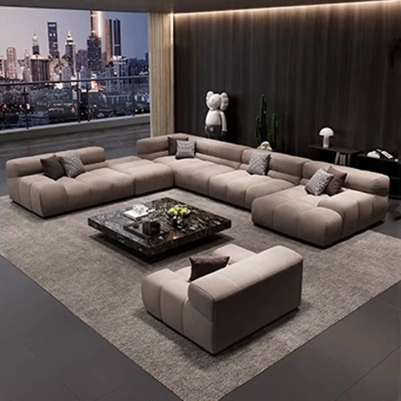 Curved Designer Living Room Sofas Mid Century Floor Recliner Corner Living Room Sofas Hallway Office Muebles Office Furniture