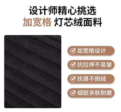 Vacuum compression sofa tofu block combination modern simple living room small apartment retro cross-border fabric furniture