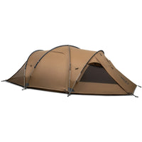 OneTigris Orbitis Tunnel Tent with Stove Jack 4 Person Lightweight Camping Hot Tent with Mesh Vent for Glamping Bushcraft Travel