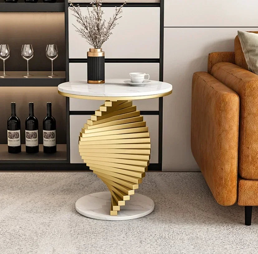For Modern Luxury Homemade Furniture Gold Side Table/coffee Table