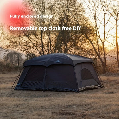 Mountainhiker Tent outdoor camping overnight two-bedroom portable thickened field awning camping equipment family gathering