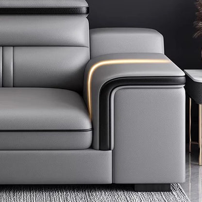 Genuine Leather Modern Sofas Luxury Classic Bedrooms Cinema Sofas Comfortable Straight Muebles Para El Hogar Home Accessories