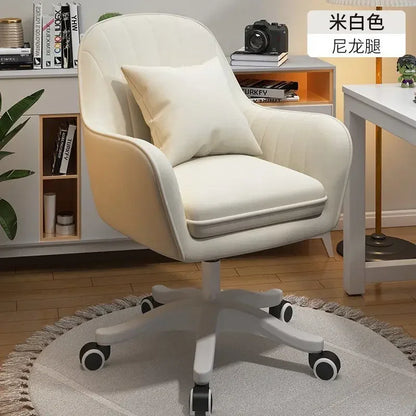 for modern velvet swivel office chair adjustable height ergonomic design elegant desk chair for home office work chair