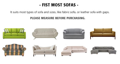 Luxury 1/2/3/4 Seater Slipcover with Elegant Skirt Solid Color Thickened Crystal Velvet Jacquard European Full Cover Non-Slip