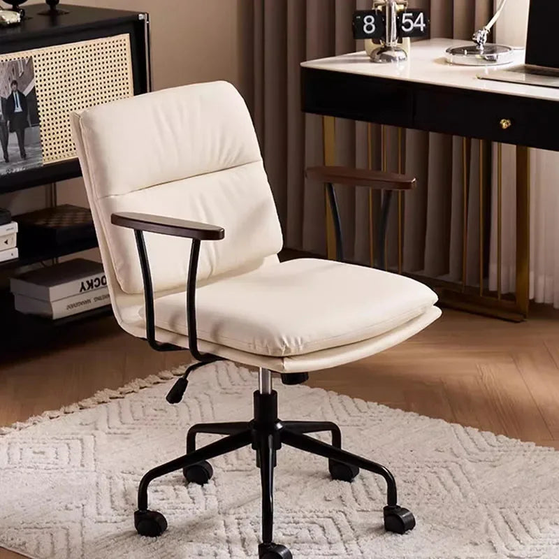 Swivel Study Office Chair Throne Ergonomic Mobile Executive Comfortable Office Chair Desk Nordic Silla Oficina Salon Furniture