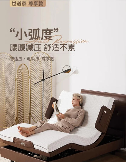 Comfortable Bedframe Beds Care Old People Multifunction Adjustable Beds Electric Recovery Bedroom Furniture Letti Pieghevoli LLB