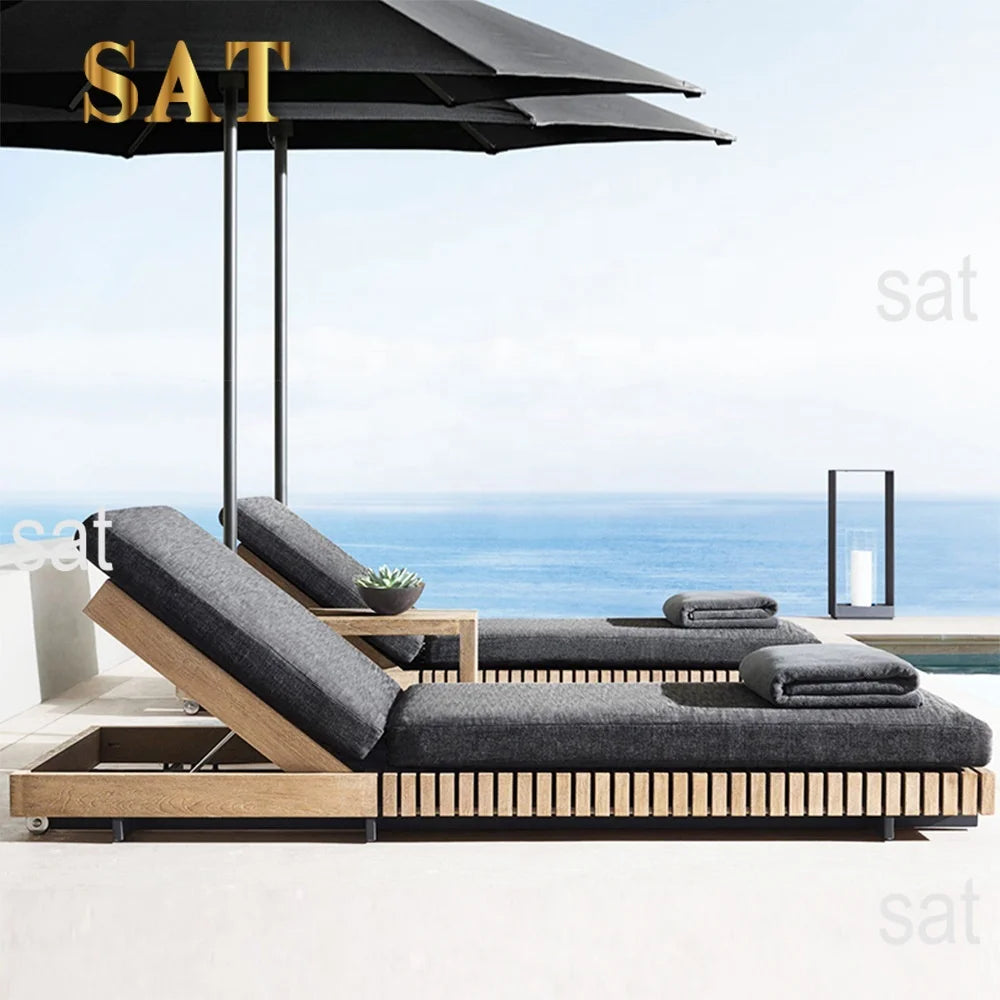 #Luxury Waterproof Modern Garden Furniture Set Rattan Rope Wicker Fire Pit Patio Couch Sectional Teak Wood
