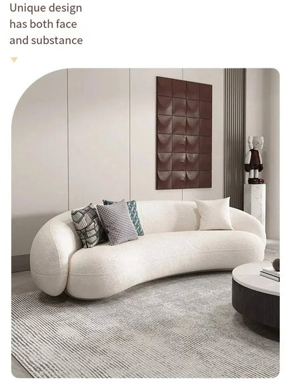 Minimalist Nordic Living Room Sofas Leather Recliner Designer Modern Sofas Luxury Lounge Balcony Cheap Divano Home Furniture