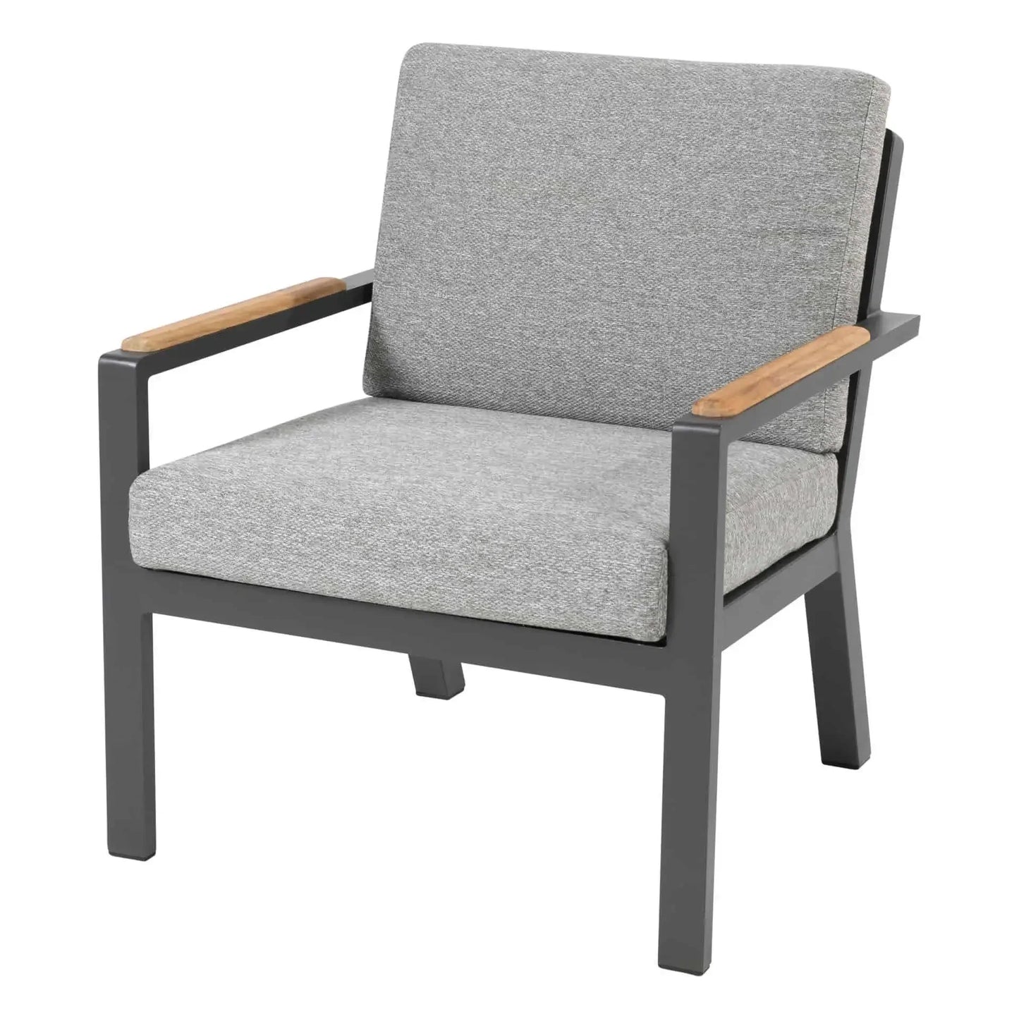 -Hotel Aluminium Dining Set Outdoor Rope Chairs Furniture Patio Metal Table And Chairs Garden Luxury Teak Wood Dining Table