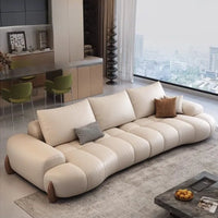 Elegant Luxury Living Room Sofas Modern Leather Cinema Relax Sofa Comfortable Minimalist Articulos Para El Hogar Home Furniture