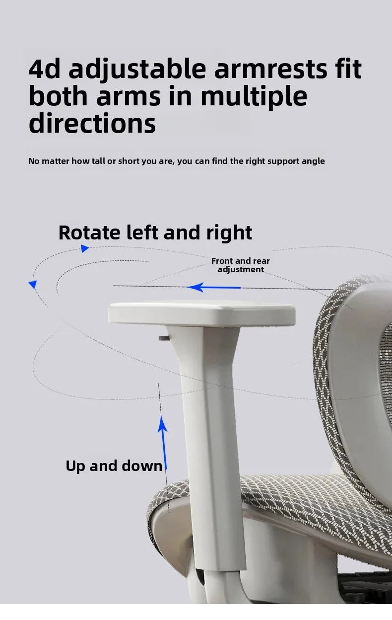 Computer Gaming Chair Ergonomic Chair Adjustable Rotatable Lumbar Support Sedentary Not Tired Silla Gamer Office Furniture