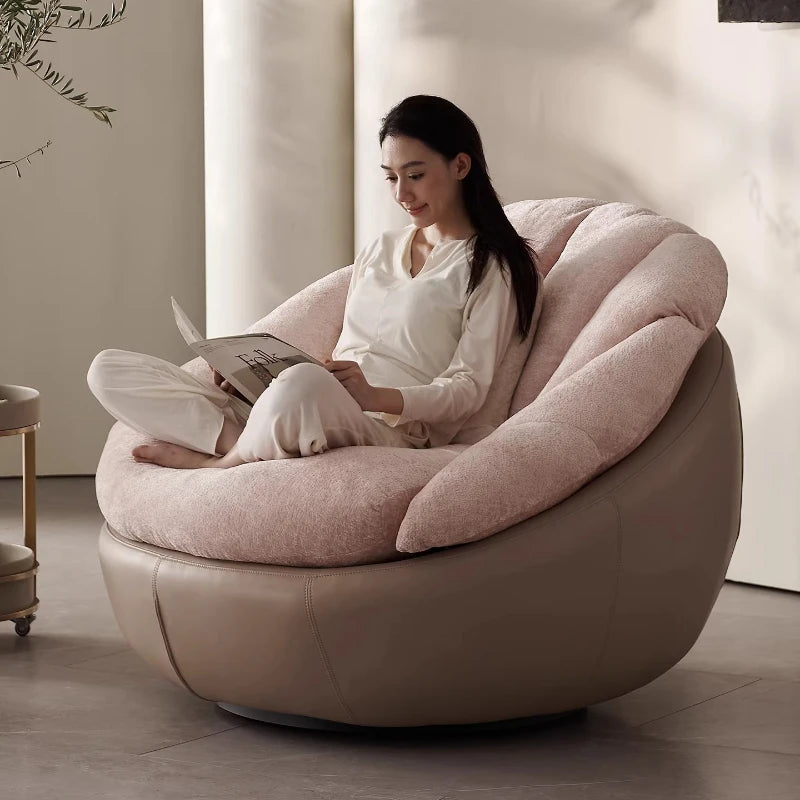 Sofa chair Modern simple living room Balcony Home lazy leisure chair