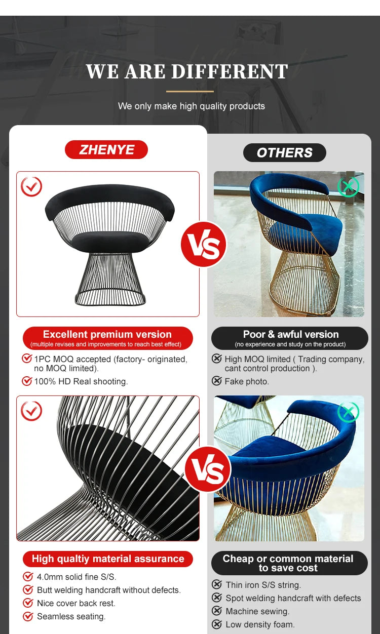Classical Black Stainless Steel Velvet Upholstery Modern Living Room Single Sofa Chair Designer Lounge Chair Armchair