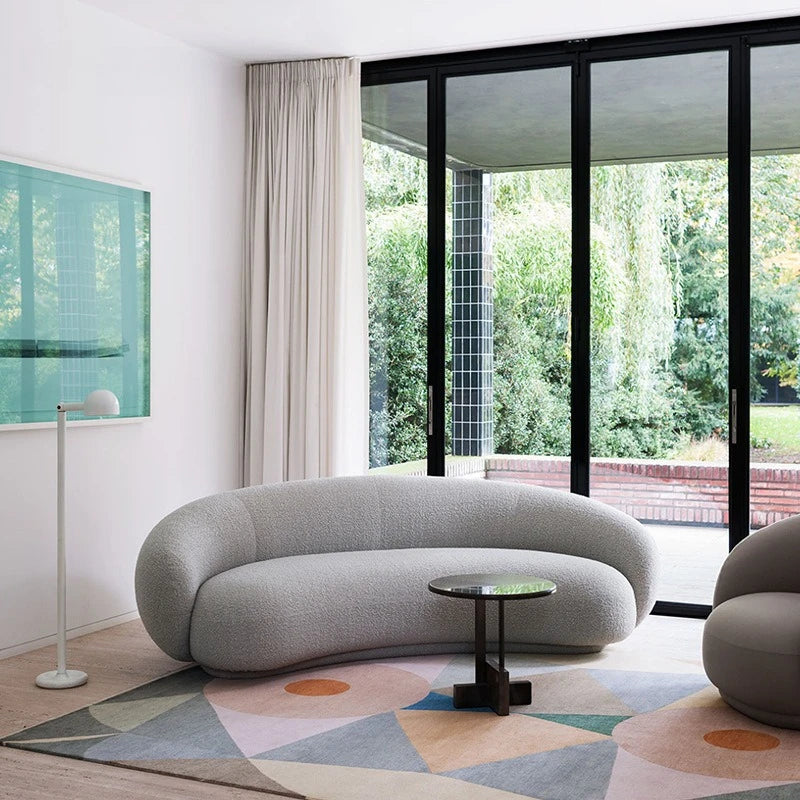 Fabric sofa Italian minimalist