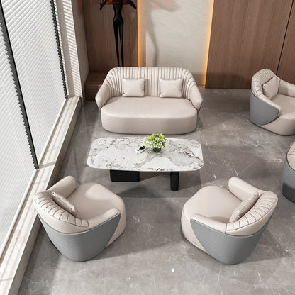 LMM negotiates business office sofa table and chair combination for business reception