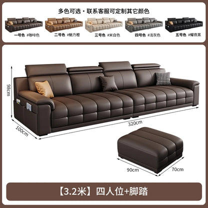 Leather Tables Living Room Sofas Luxury Modern Recliner Conference Tables Living Room Sofas Couch Lazy Muebles Home Furniture