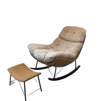 Premium light luxury lazy rocking chair sedentary without collapsing living room single sofa chair