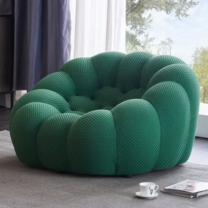 Designer Yellow Living Room Sofas Set European Fabric Nordic Double Chaise Couch Puffs Luxury Italian Divano Soggiorno Furniture