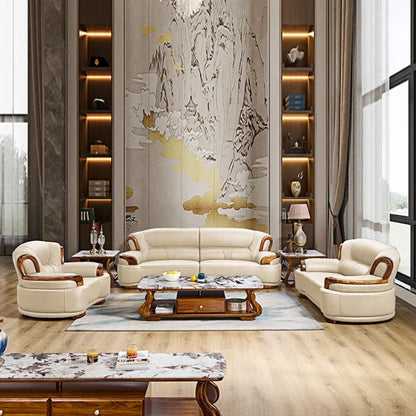 Head Layer Cowhide Living Room Sofas Luxury Single Modern Lazy Sofas Chaise Nordic Lounge Divani