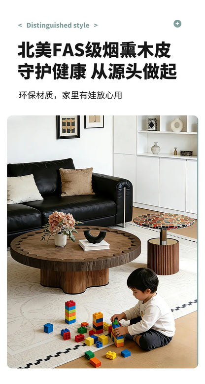 Minimalism Living Room Coffee Tables Bedroom Furniture Homestay Modern Coffee Tables Tea Wooden Furniture ChaJi MH40CJ